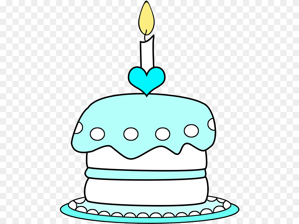 Birthday Clip Art And Graphics Birthday Cake With One Candle Clipart, Birthday Cake, Cream, Dessert, Food Free Png