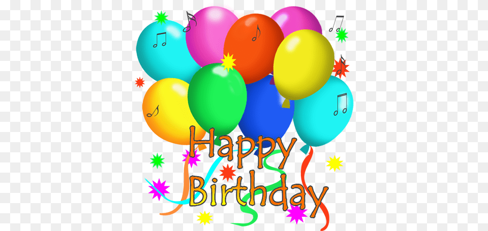 Birthday Clip Art And Graphics Happy Birthday Message With Balloons, Balloon, People, Person Free Png