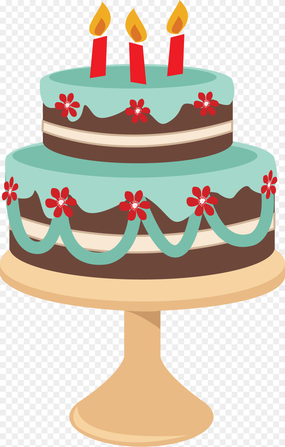 Birthday Clip Art Arts Bolo Aniversrio Vetor, Birthday Cake, Cake, Cream, Dessert Png Image