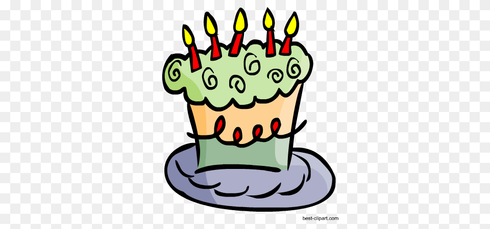 Birthday Clip Art Images And Graphics, Birthday Cake, Cake, Cream, Dessert Png Image