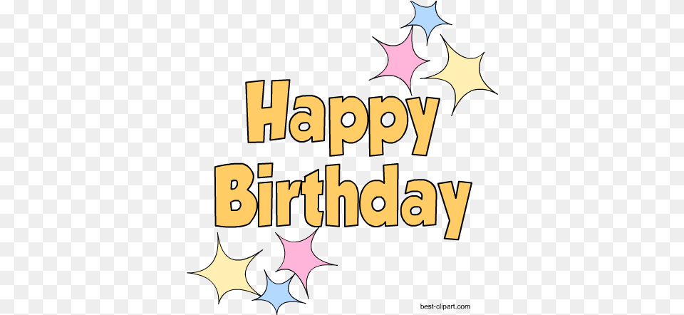 Birthday Clip Art Images And Graphics Dot, Symbol, Text, Star Symbol Png