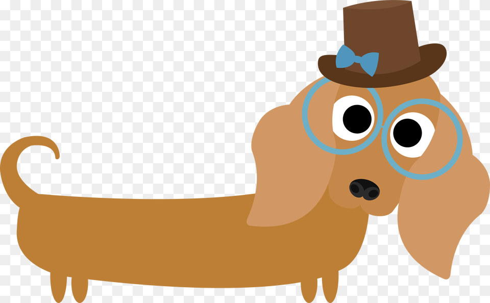 Birthday Clipart Dachshund, Clothing, Hat, Animal, Bear Free Png Download