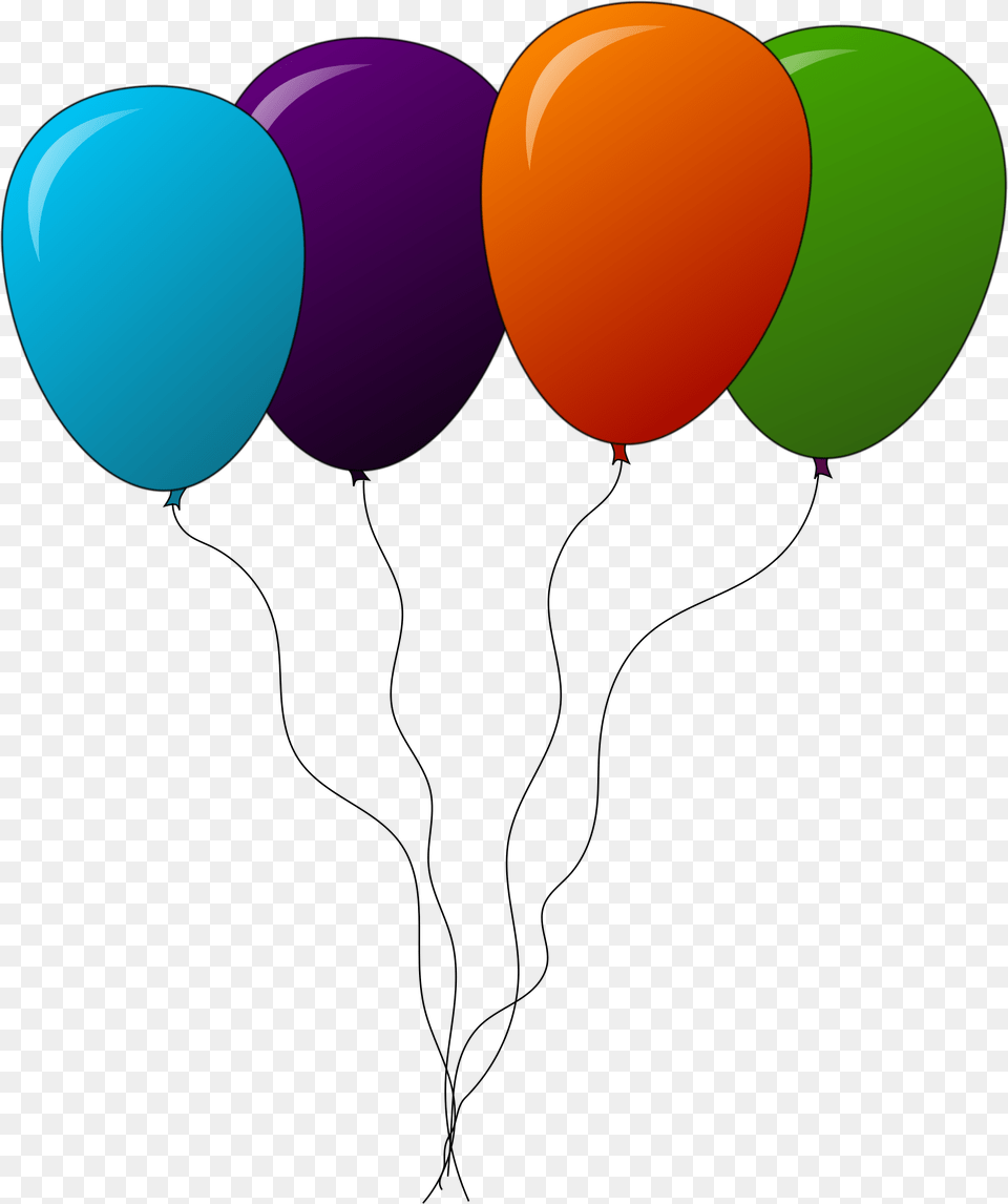 Birthday Clipart Printable Best Happy Birthday Colorful Balloon Clipart Free Png