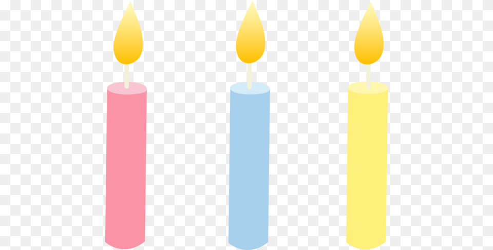 Birthday Clipart Pastel, Candle, Dynamite, Weapon Png