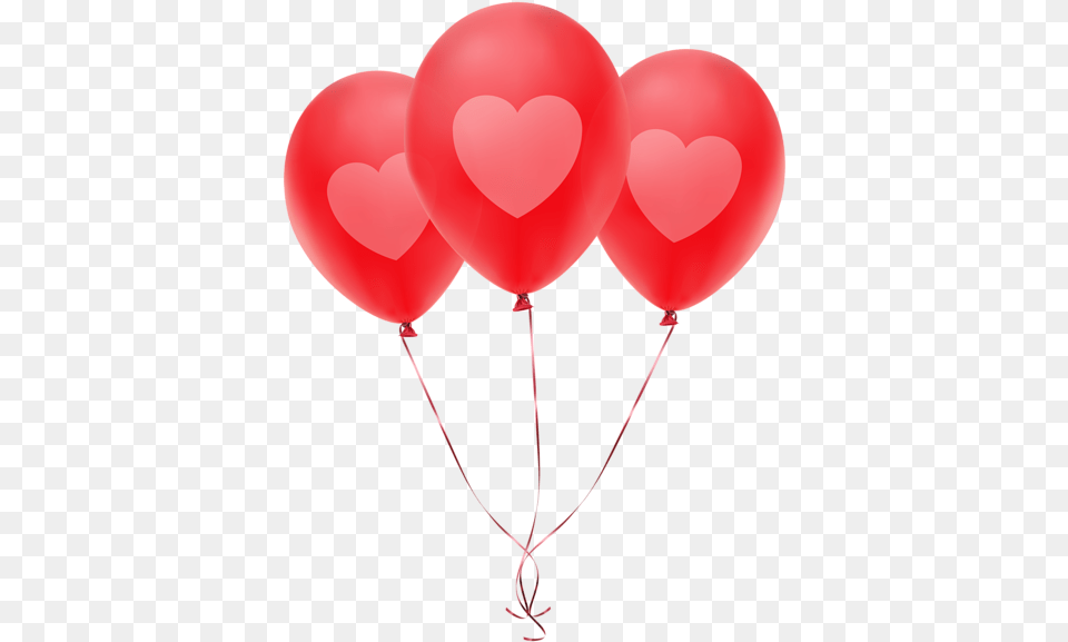 Birthday Clipart Valentines Art Red Balloon Heart Transparent Red Balloons Free Png