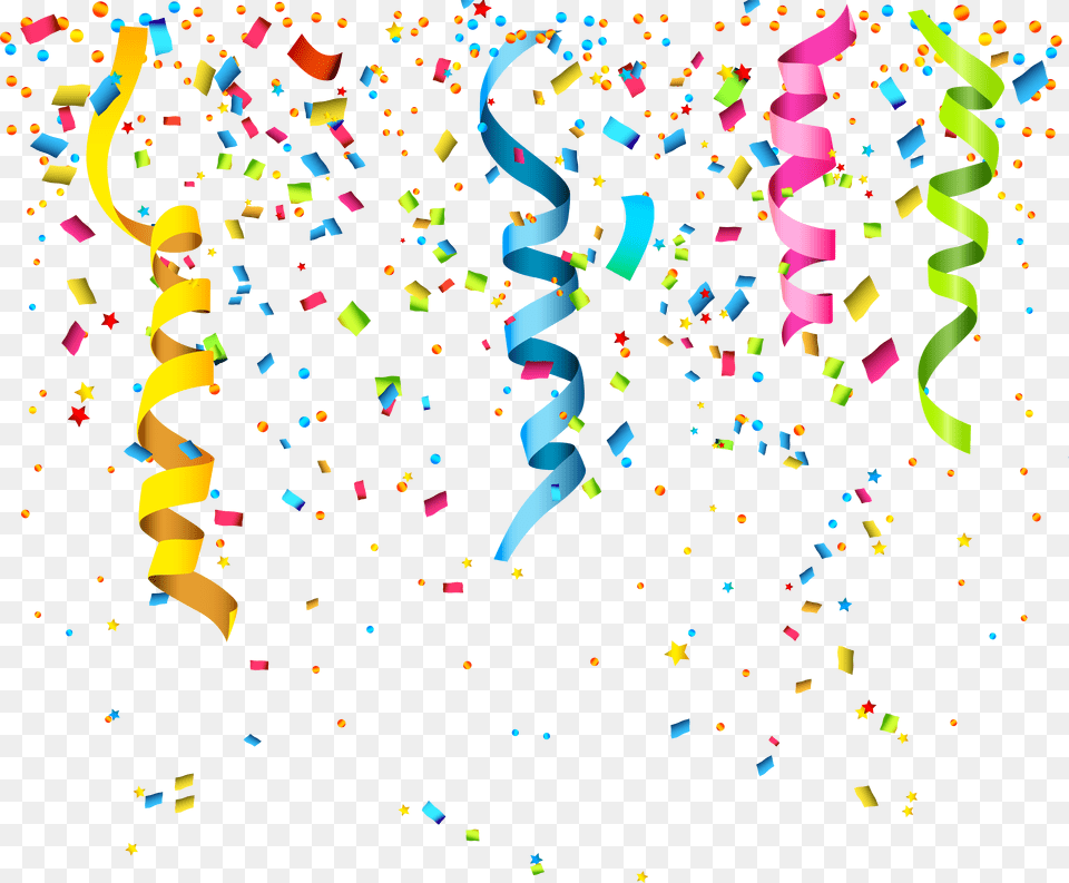 Birthday Confetti Png Image