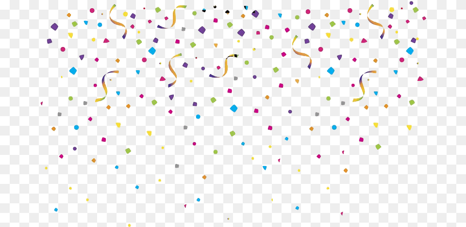 Birthday Confetti High Quality Transparent Background Confetti Vector, Paper Png Image