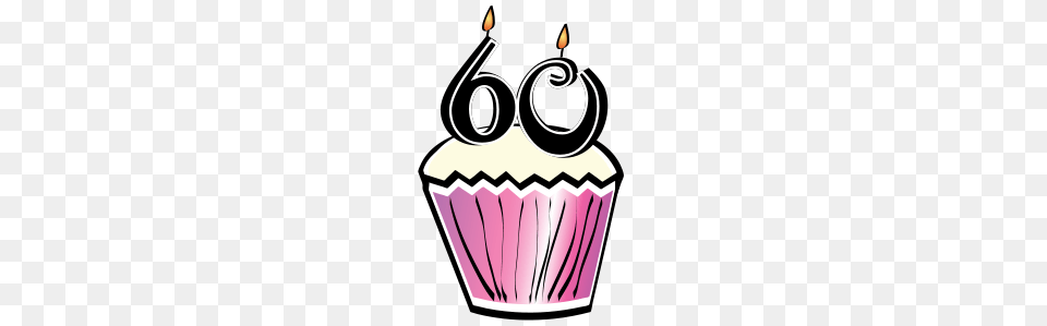 Birthday Cupcake, Cake, Cream, Dessert, Food Free Png Download
