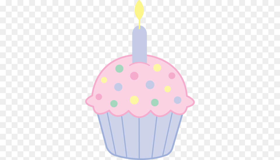 Birthday Cupcake Clipart, Icing, Cake, Cream, Dessert Png Image