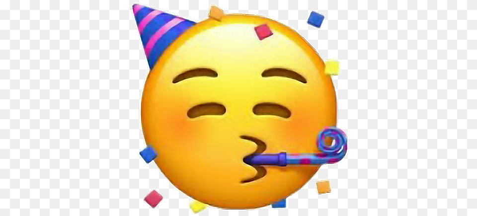 Birthday Emoji Party Stickers Birthday Happy Iphone Birthday Emoji, Clothing, Hat, People, Person Free Transparent Png