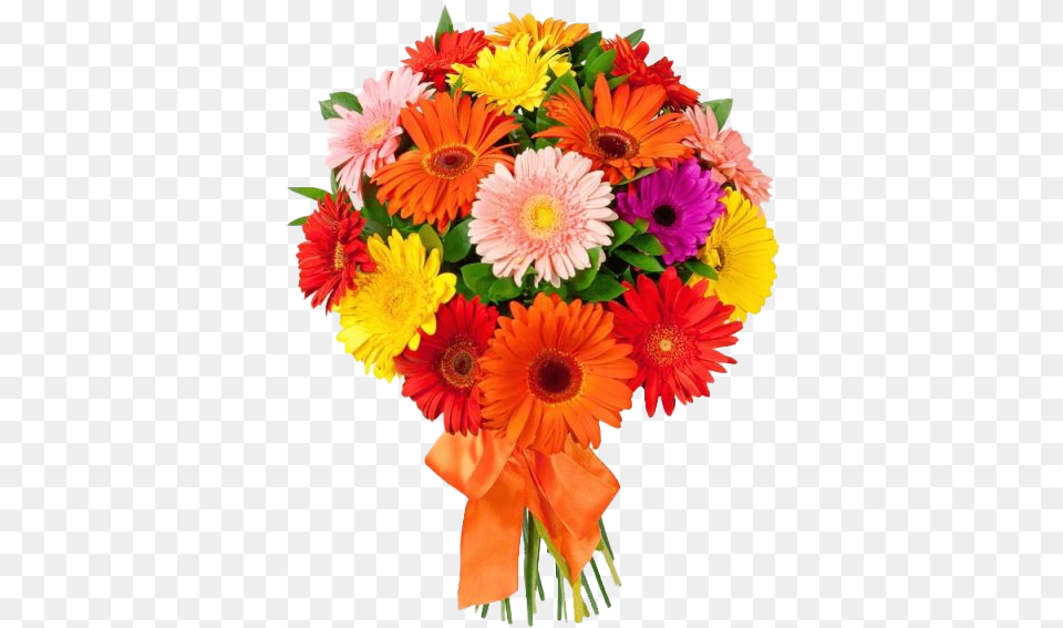 Birthday Flower Bouquet Pngbg Transparent Background Flower, Daisy, Flower Arrangement, Flower Bouquet, Plant Free Png Download