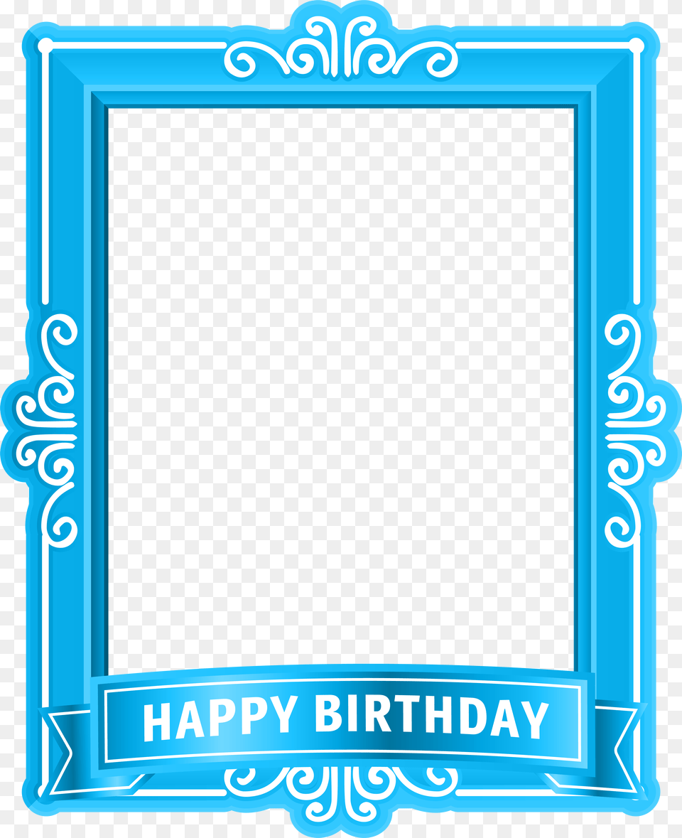 Birthday Frames, Blackboard, Text Free Png Download