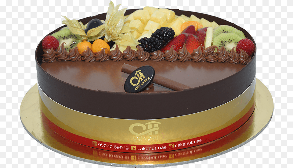 Birthday Fruit Amp Chocolate Cakes, Birthday Cake, Cake, Cream, Dessert Free Png Download
