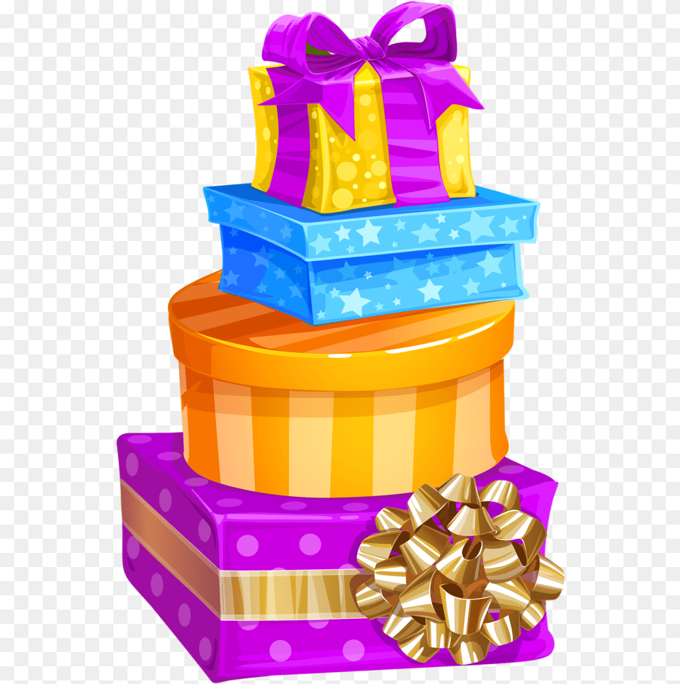Birthday Gift Box Clip Art Birthday Gift Clip Art Transparent Background, Birthday Cake, Cake, Cream, Dessert Png Image