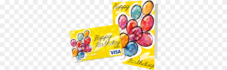Birthday Gift Happy Birthday Credit Card, Text Png Image