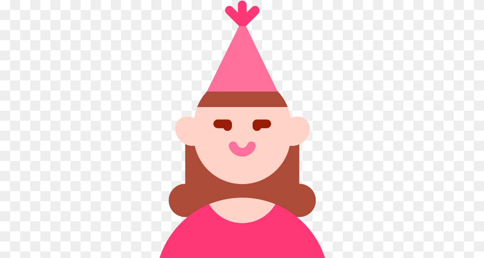 Birthday Girl Icon Birthday Girl Vector, Clothing, Hat, Party Hat, Baby Free Png