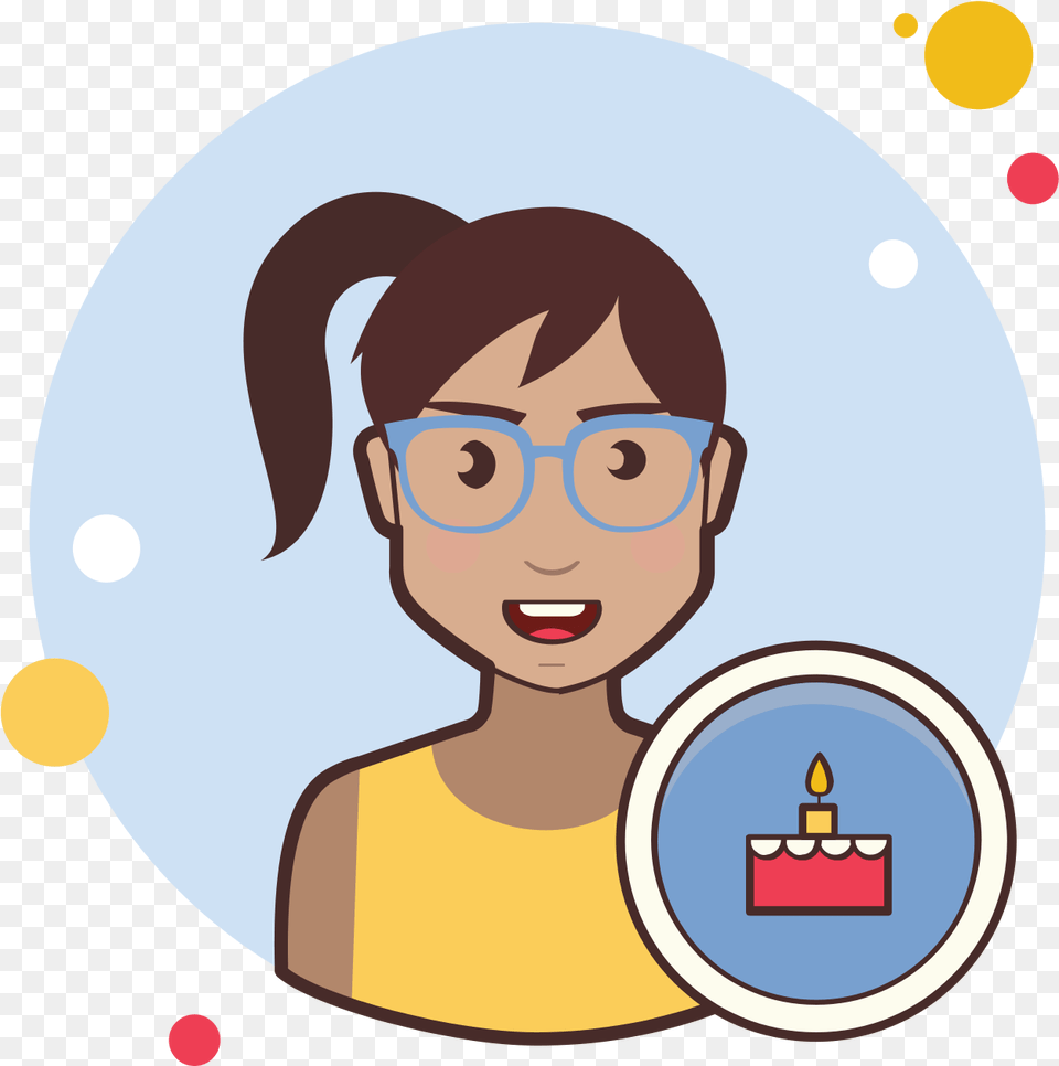 Birthday Girl Icon Zuccotti Park, Portrait, Photography, Person, Head Free Png Download