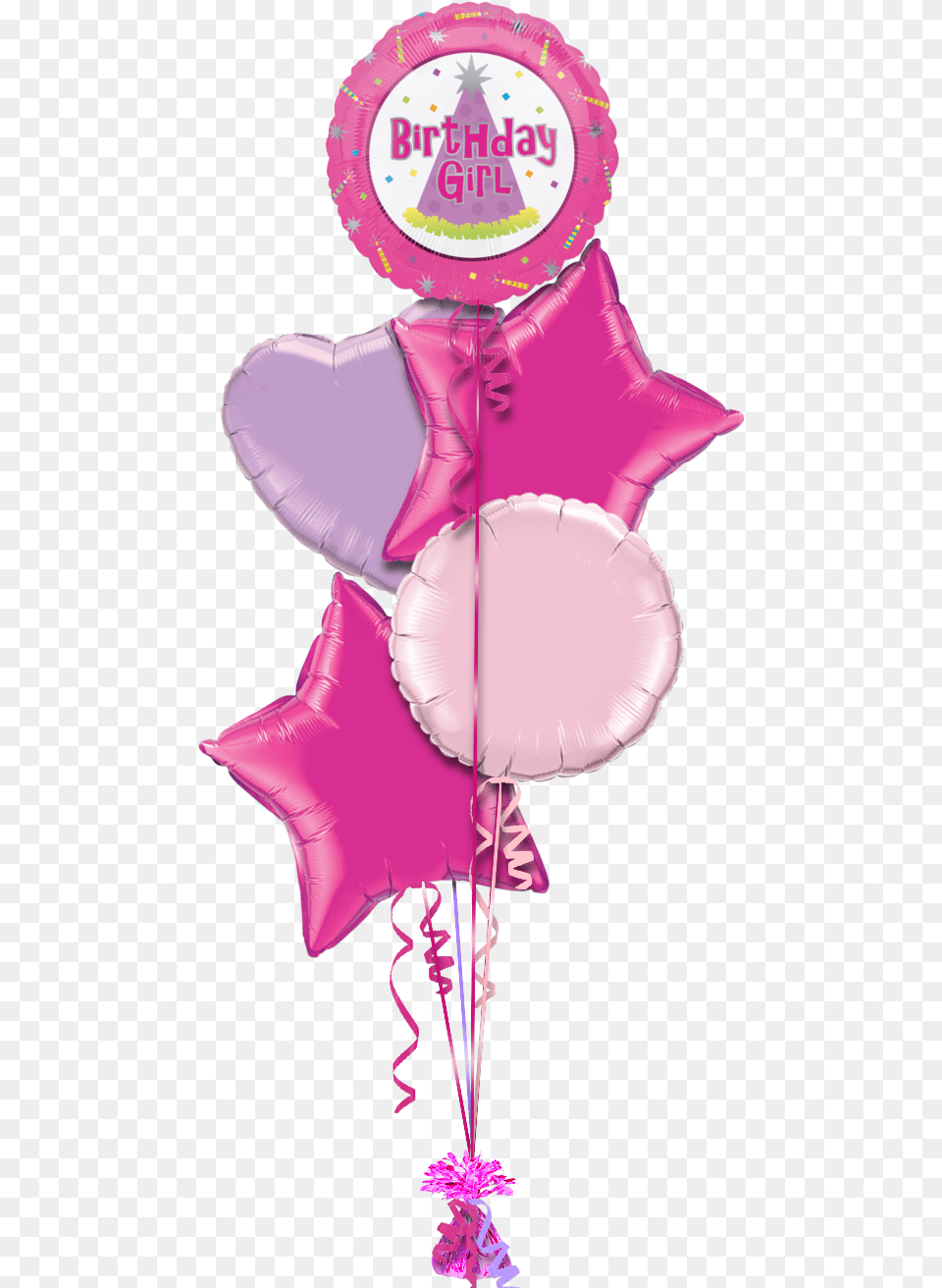 Birthday Girl Special Age Balloon 21st Birthday Balloons In Pink, Purple, Toy, Person Png