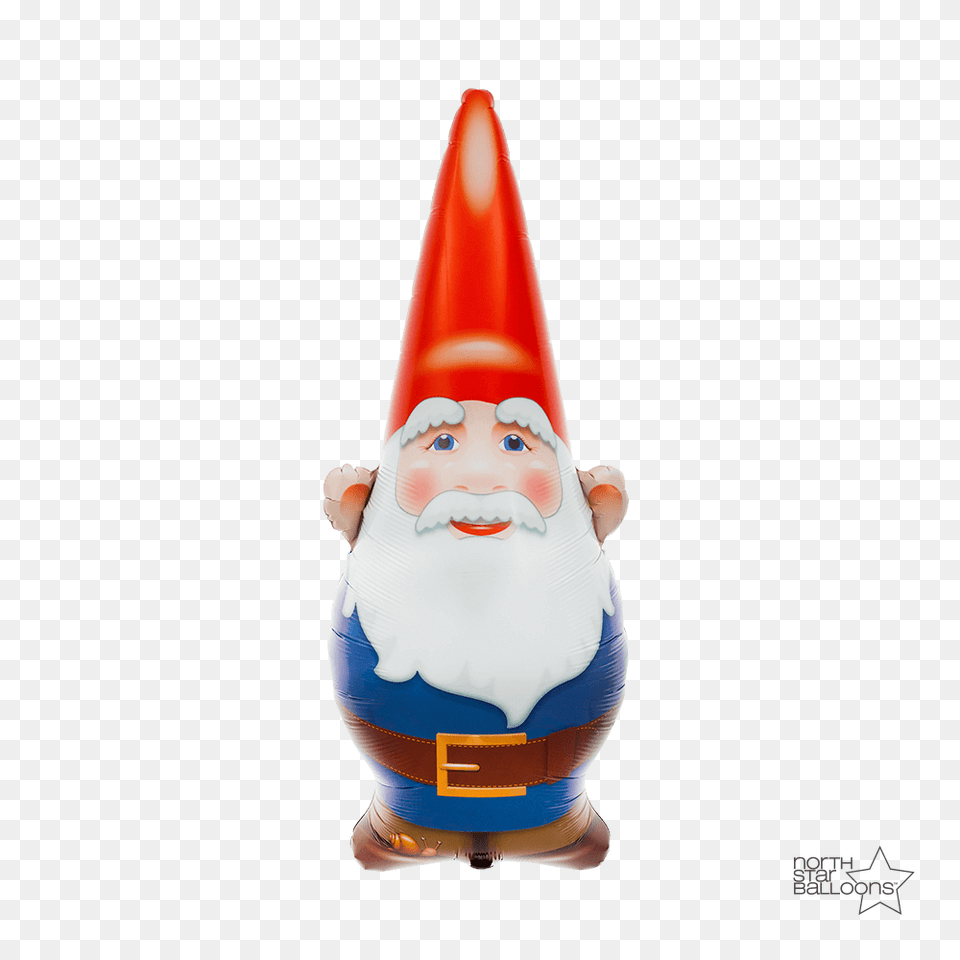 Birthday Gnome In Northstar Balloons, Cone, Clothing, Hat, Baby Png
