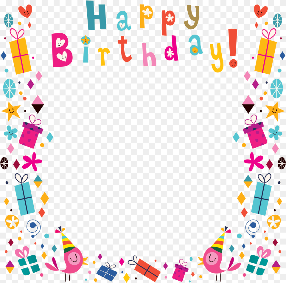 Birthday Greeting Card Clip Art, Blackboard Free Transparent Png