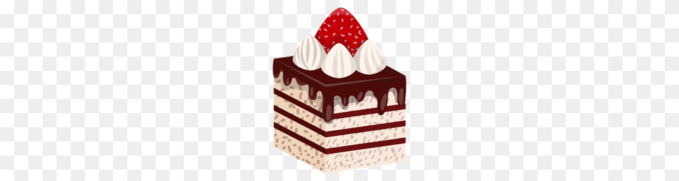 Birthday Greeting Card Design With Cake, Whipped Cream, Torte, Food, Dessert Free Transparent Png