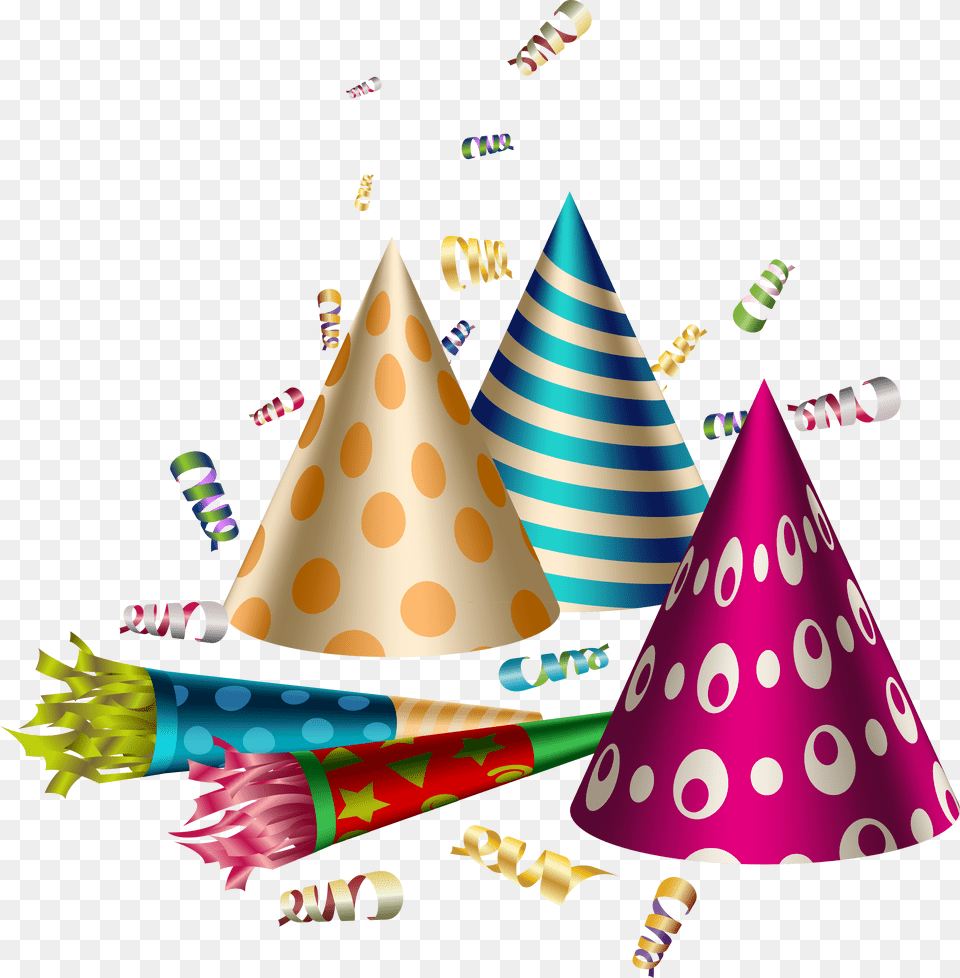 Birthday Hat, Clothing, Party Hat Free Transparent Png