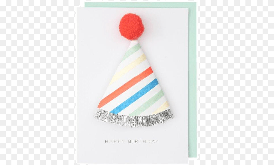 Birthday Hat Card Party Hat, Clothing, Party Hat Free Png Download