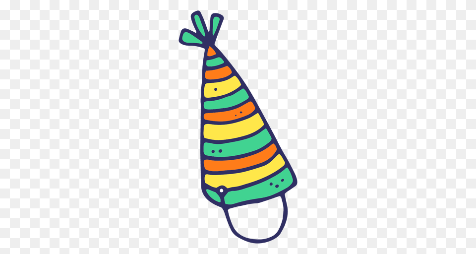 Birthday Hat Cartoon, Clothing, Party Hat Png Image
