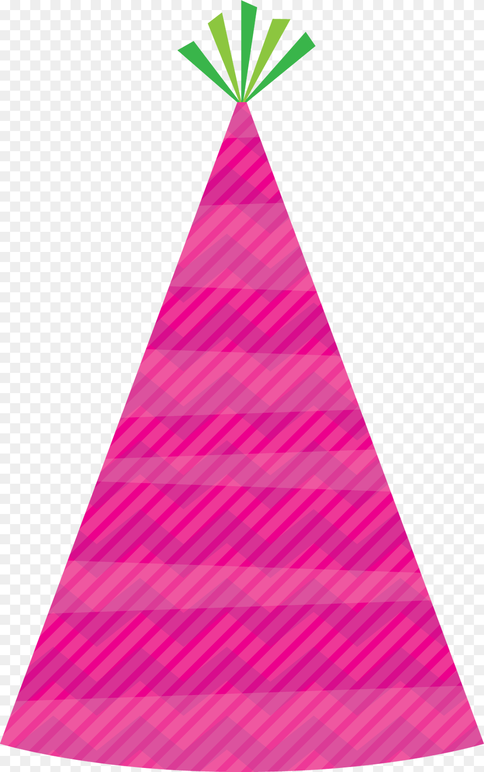 Birthday Hat Clipart Image Birth Day Hat, Clothing, Triangle Png