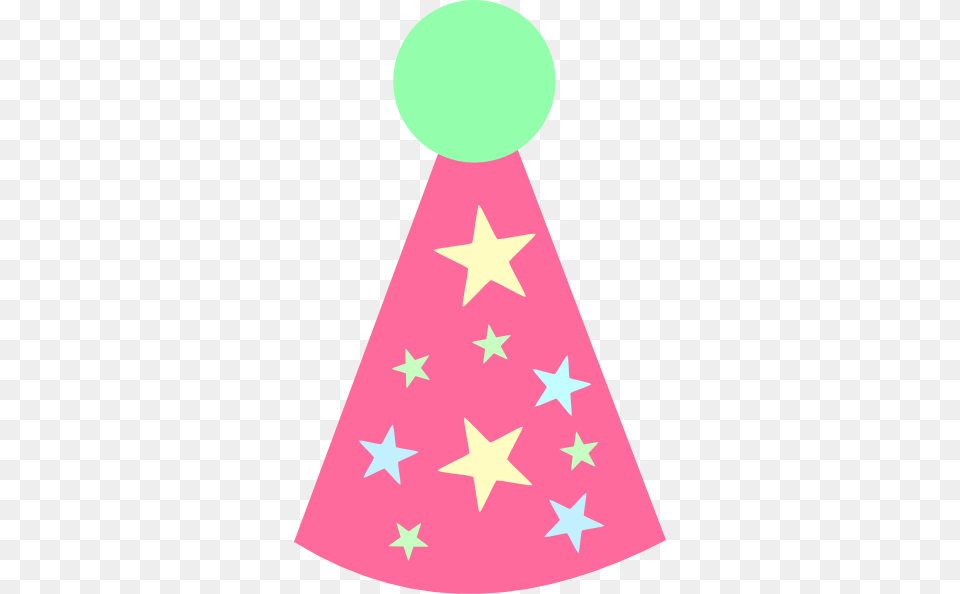 Birthday Hat Clipart Star, Clothing, Party Hat Free Png