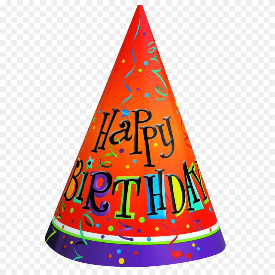 Birthday Hat Happy Birthday Hat, Clothing, Can, Tin, Party Hat Free Transparent Png