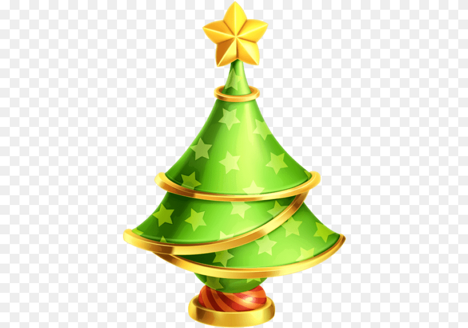 Birthday Hat Christmas Tree Christmas Tree, Clothing Free Transparent Png