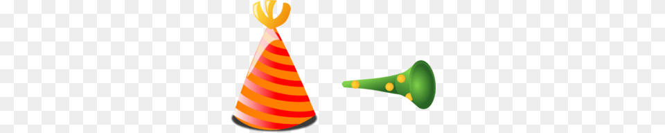 Birthday Horn Clip Art, Clothing, Hat, Party Hat Free Png