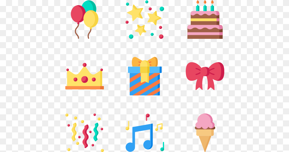 Birthday Icon, Birthday Cake, Cake, Cream, Dessert Free Png