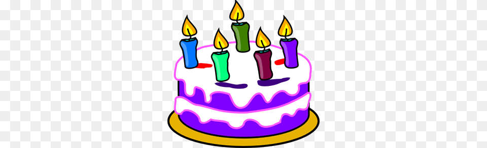 Birthday Icon Cliparts, Birthday Cake, Cake, Cream, Dessert Png Image