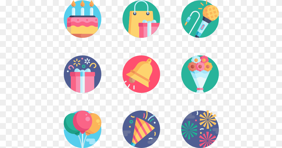 Birthday Iconos De, Food, Sweets, Cream, Dessert Free Png