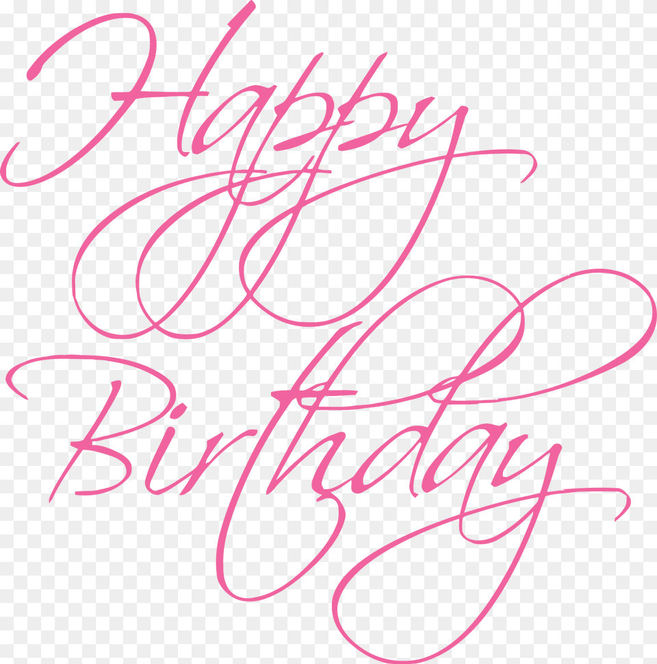 Birthday Joy Clipart, Handwriting, Text, Calligraphy, Blackboard Png