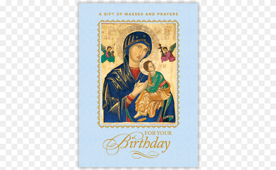 Birthday Mass Card Our Mother Of Perpetual Help, Greeting Card, Envelope, Mail, Art Png Image