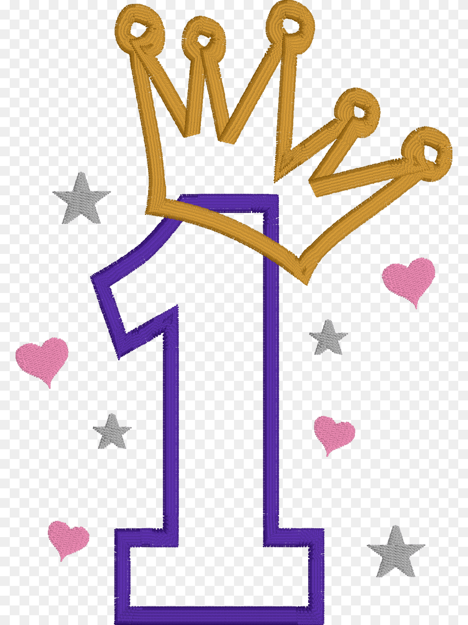 Birthday Number 1 Clipart, People, Person, Symbol, Cross Png Image