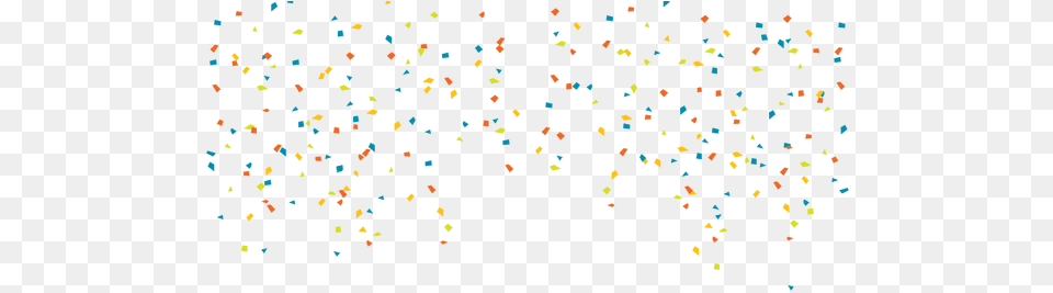 Birthday Parties Confetti Background Transparent, Paper Png Image