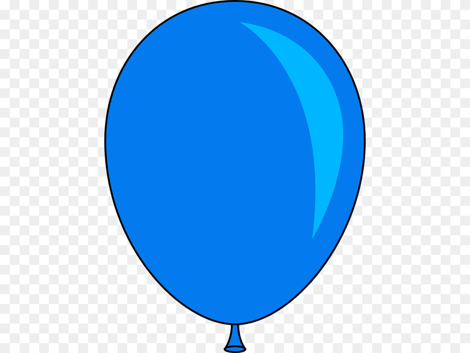 Birthday Party Balloon Floating Blue One Balloon Clip Art, Astronomy, Moon, Nature, Night Free Transparent Png