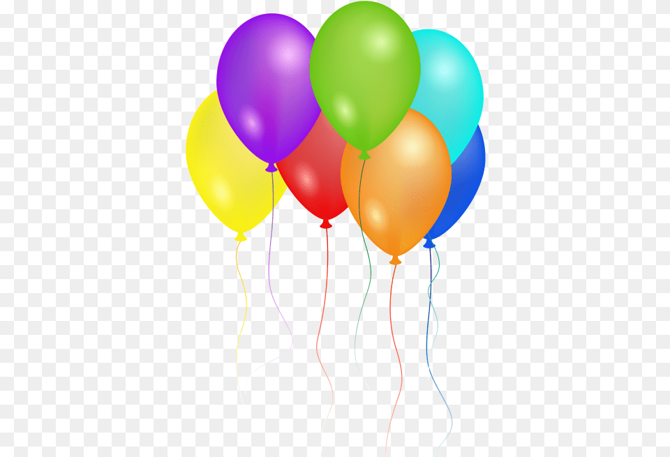 Birthday Party Balloons Happy Birthday Balloons, Balloon Free Transparent Png