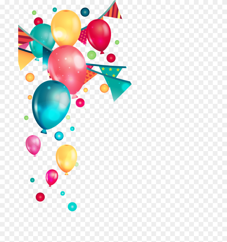 Birthday Party Balloons Vector Transparent Background Party Balloons, Balloon, Art, Graphics, People Free Png