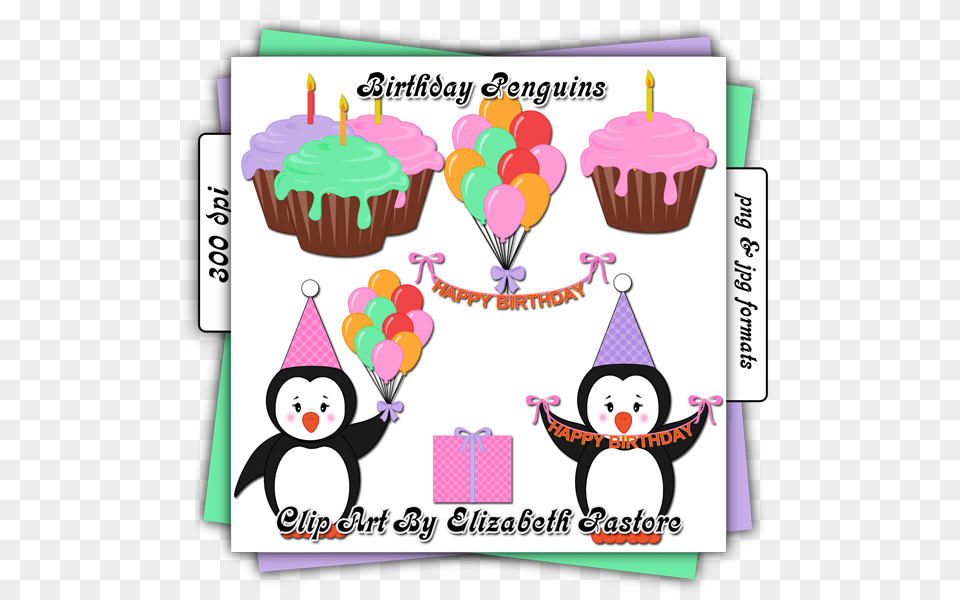 Birthday Penguin Clip Art, Person, People, Food, Dessert Free Transparent Png