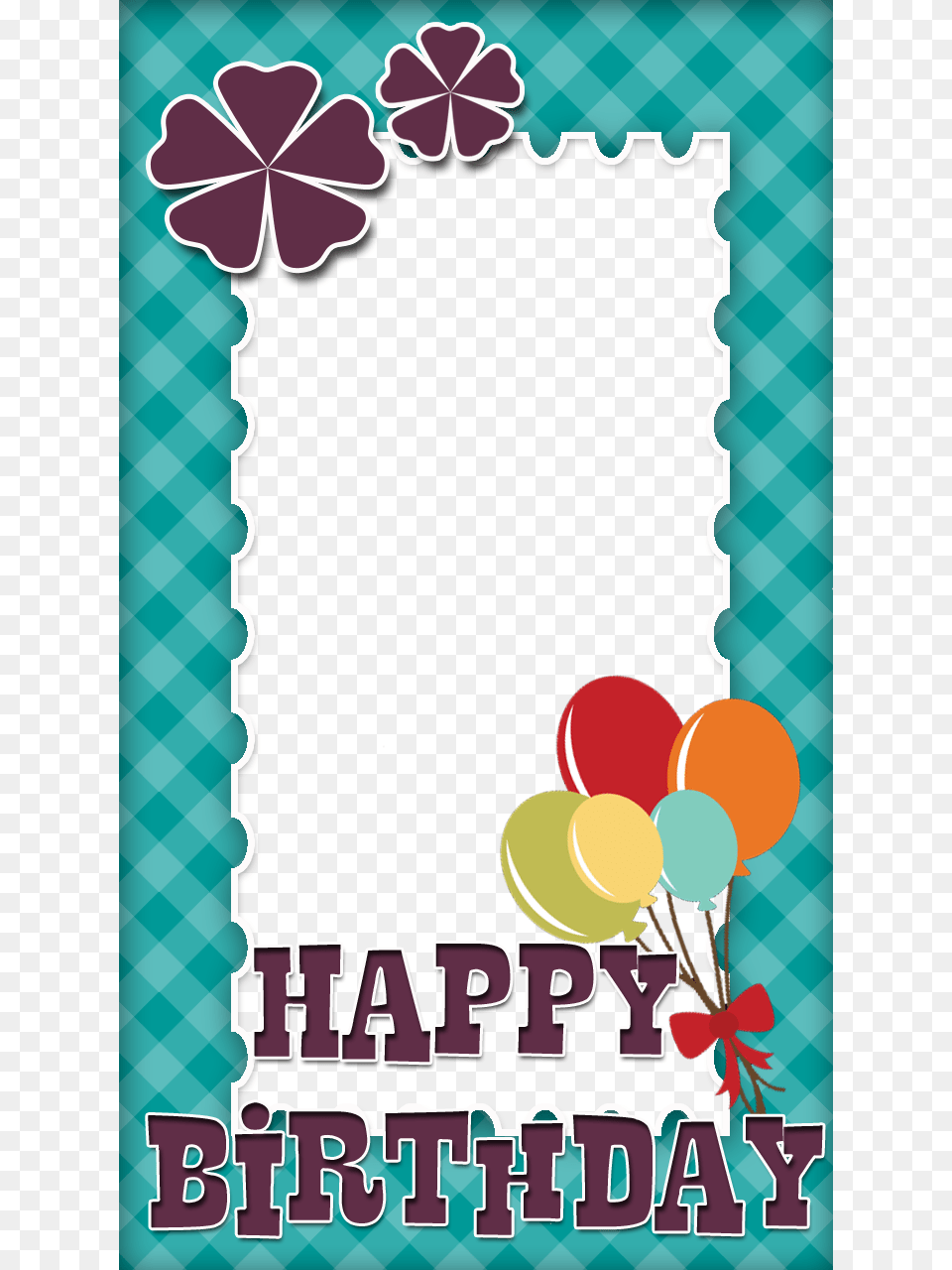 Birthday Photo Frame Tags Happy Birthday Frame Simple, Envelope, Greeting Card, Mail, Advertisement Png