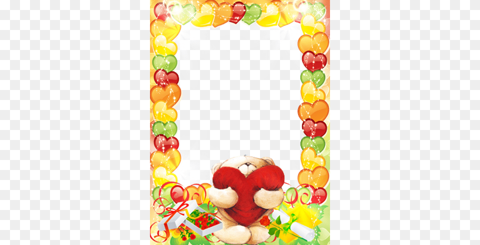 Birthday Photo Frames Gambar Bingkai Ulang Tahun, Teddy Bear, Toy, People, Person Free Png