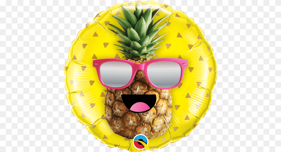 Birthday Pineapple, Food, Fruit, Plant, Produce Free Transparent Png