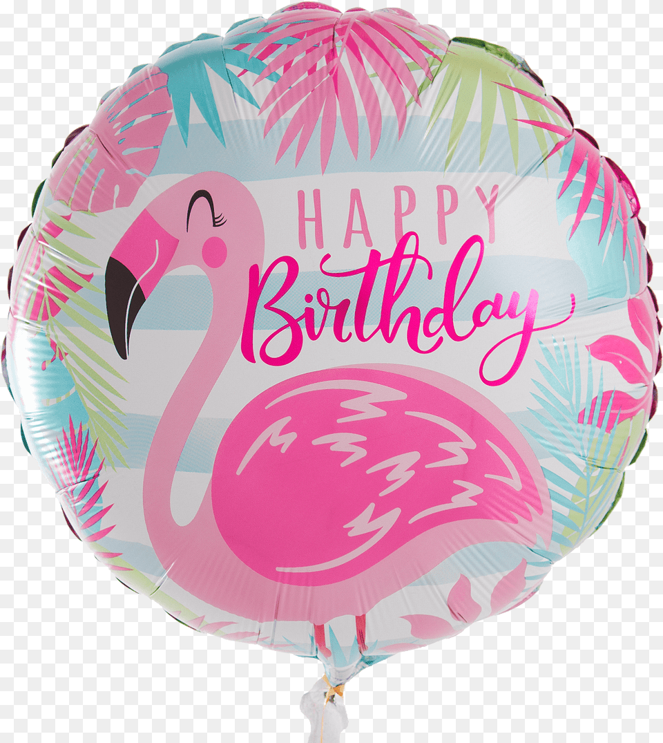 Birthday Pink Flamingo 18quot Balloon Free Transparent Png