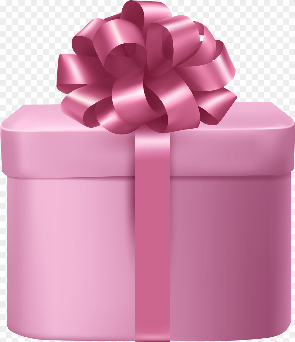 Birthday Present Clipart Gift Box Bow Clip Art Stock Pink Gift Clipart, Dynamite, Weapon Free Transparent Png