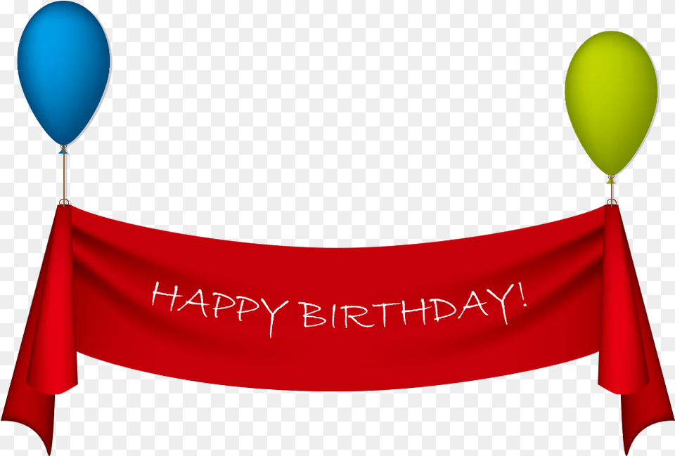 Birthday Ribbon Greeting Card Clip Art Happy Birthday Edit, Balloon, Banner, Text Png Image